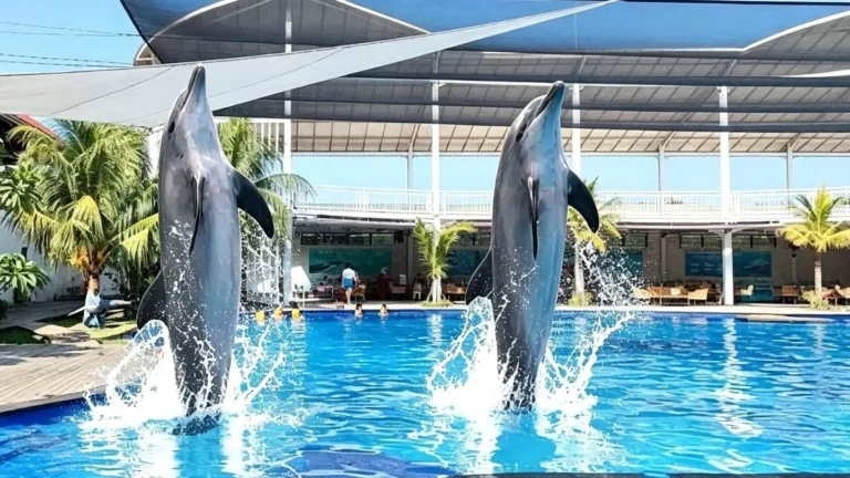 bali dolphins exotic marine park dolphin interaction